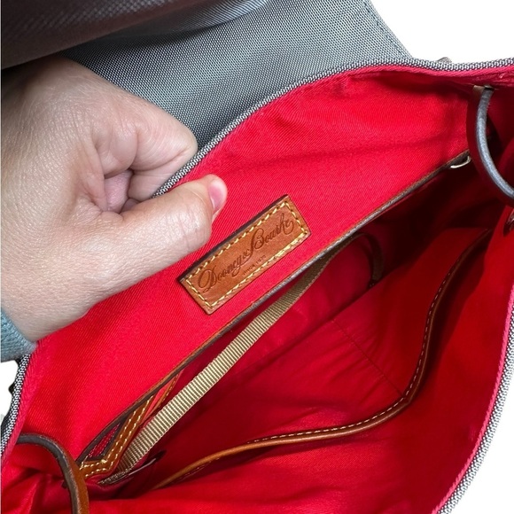 Dooney & Bourke Gray nylon flap backpack - Picture 4 of 9
